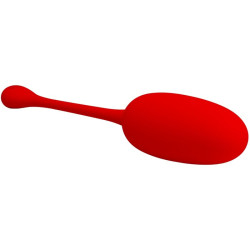 Pretty Love - Oeuf Vibrant Rechargeable Knucker Rouge